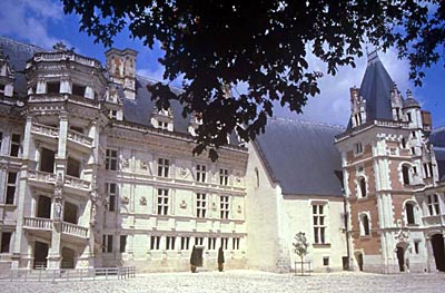 Loire valley chateaux Blois