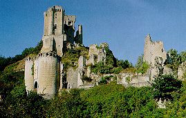 Lavardin castle Loir valley bed and breakfast